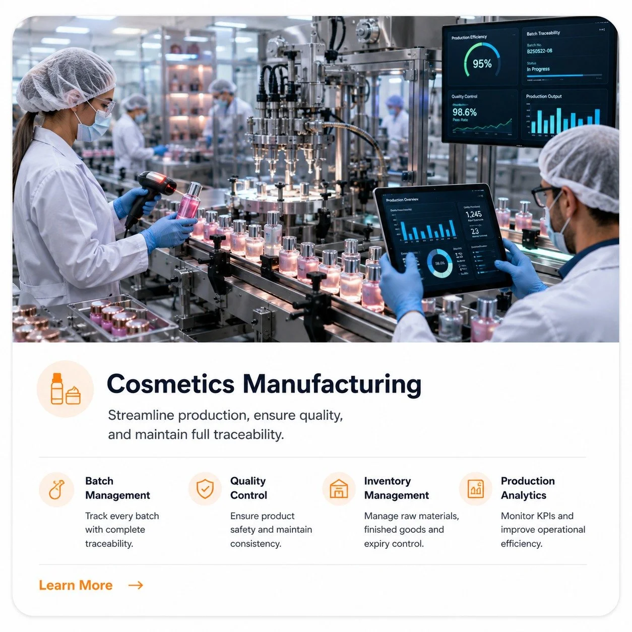 Cosmatics Manufacturing