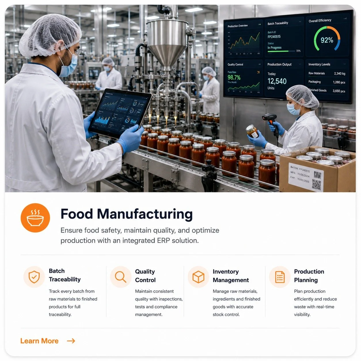 Food Manufacturing